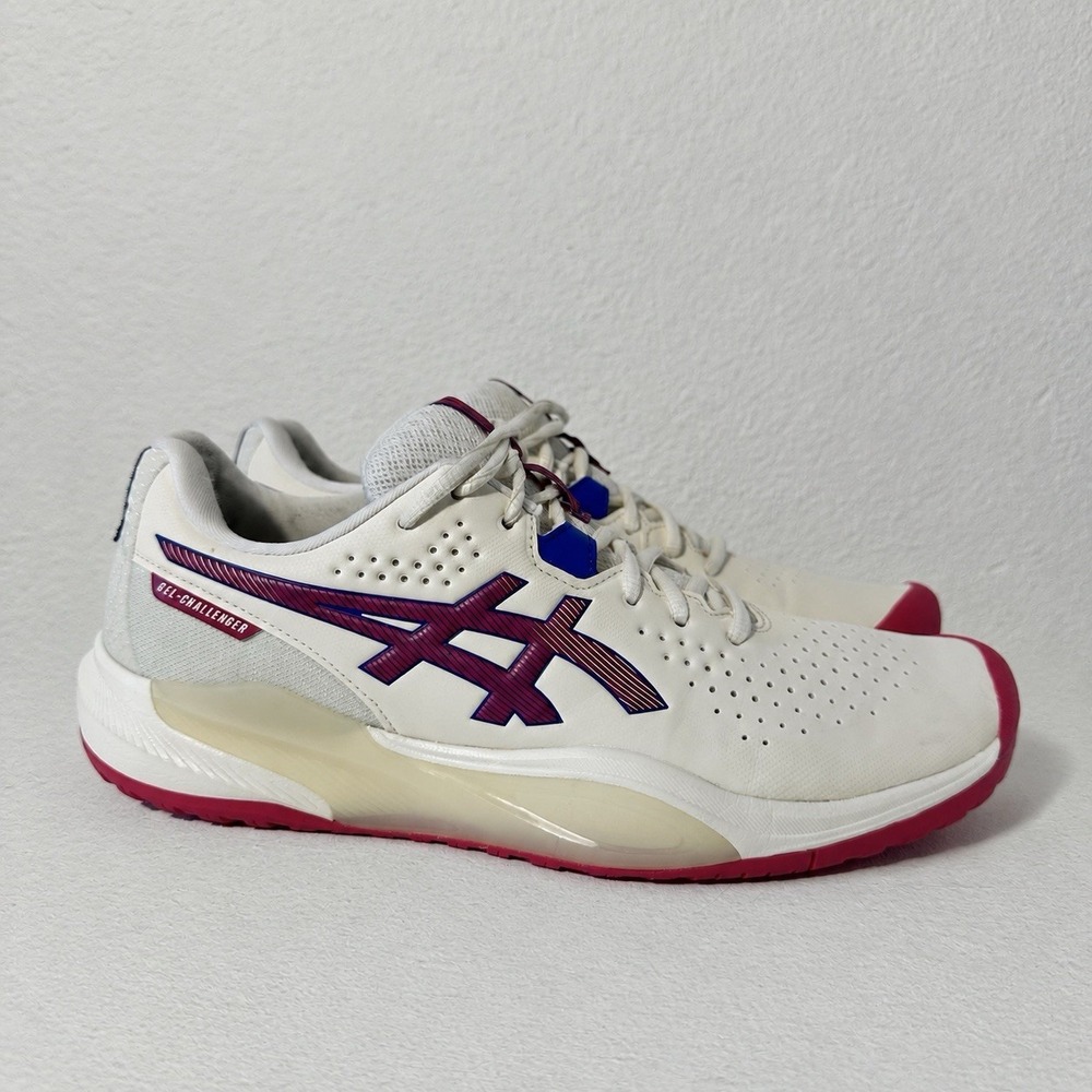 ASICS GEL-CHALLENGER 15 Women's Tennis Shoes White/Pink Sz 10
